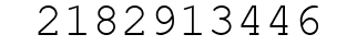 Number 2182913446.
