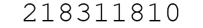 Number 218311810.