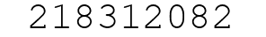 Number 218312082.