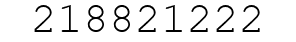 Number 218821222.