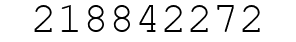 Number 218842272.