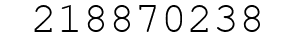 Number 218870238.