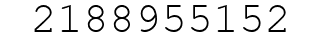 Number 2188955152.