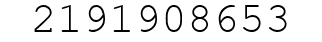 Number 2191908653.