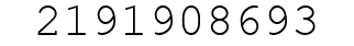 Number 2191908693.