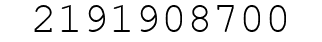 Number 2191908700.