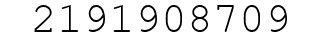 Number 2191908709.