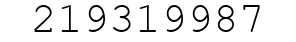 Number 219319987.