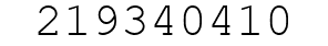 Number 219340410.