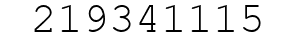 Number 219341115.