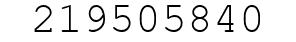 Number 219505840.