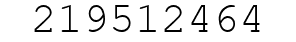 Number 219512464.