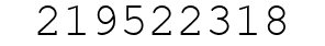 Number 219522318.