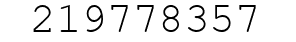 Number 219778357.
