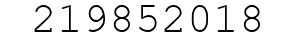 Number 219852018.