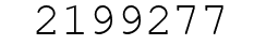 Number 2199277.