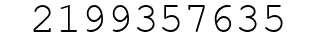 Number 2199357635.