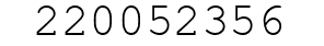 Number 220052356.