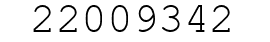 Number 22009342.