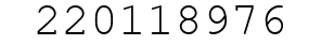Number 220118976.