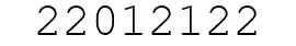 Number 22012122.
