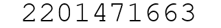 Number 2201471663.