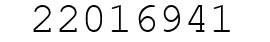 Number 22016941.