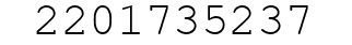 Number 2201735237.