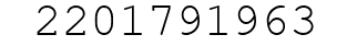 Number 2201791963.