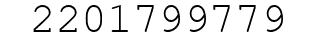 Number 2201799779.