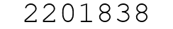 Number 2201838.