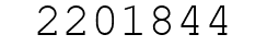 Number 2201844.