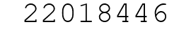 Number 22018446.