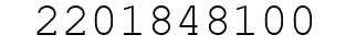 Number 2201848100.