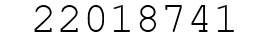 Number 22018741.