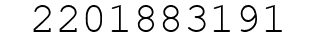Number 2201883191.