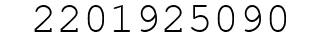 Number 2201925090.