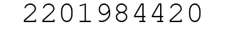 Number 2201984420.