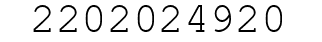 Number 2202024920.