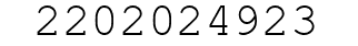 Number 2202024923.