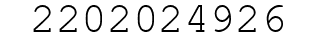 Number 2202024926.