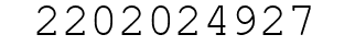 Number 2202024927.