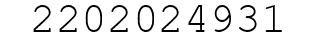 Number 2202024931.
