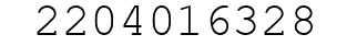 Number 2204016328.