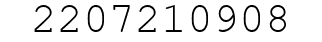 Number 2207210908.