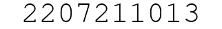 Number 2207211013.