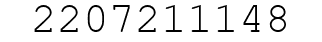 Number 2207211148.