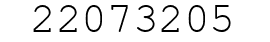 Number 22073205.