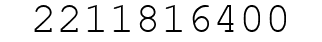 Number 2211816400.