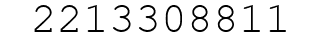 Number 2213308811.